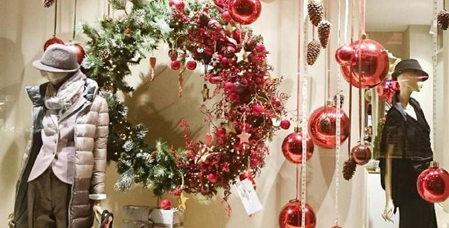 vitrines de Natal